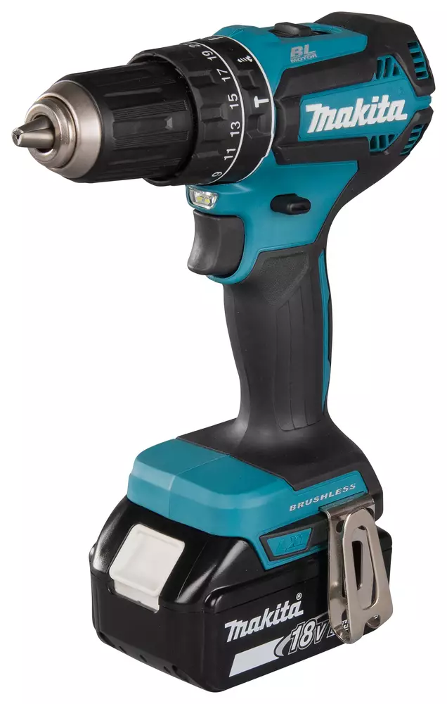 Makita Akkuiskuporakone LXT 18V | DHP485Z (50Nm, Isku, Hiiliharjaton) - Makita LXT 18V akkuporakoneet - DHP485Z - 1