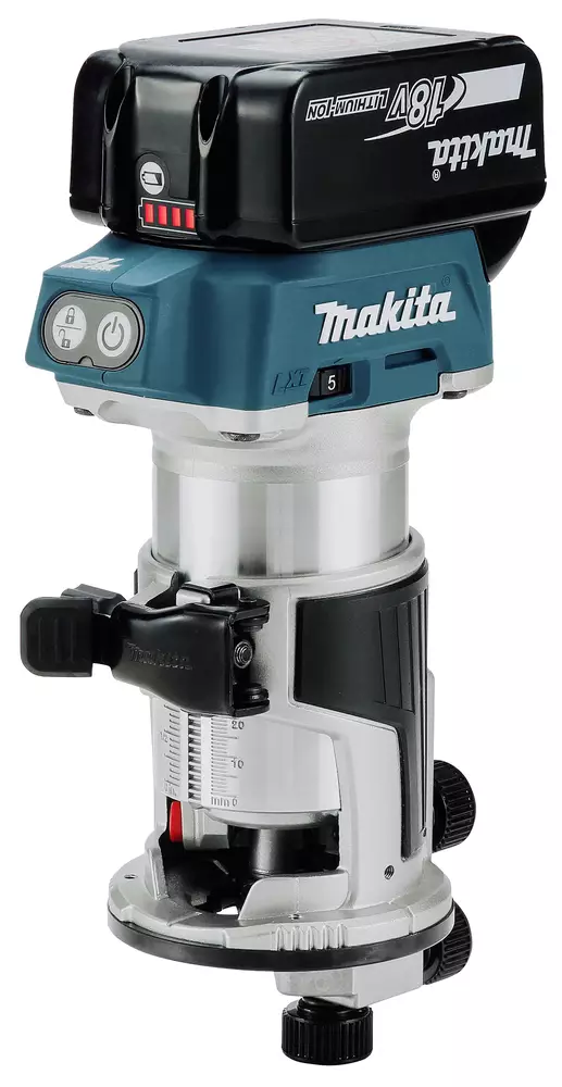 Makita Akkukäsijyrsin 18V LXT DRT50Z (6/8mm) - Makita Jyrsimet - DRT50Z - 2
